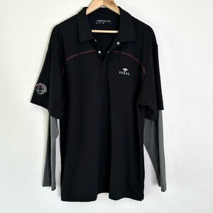 Nike Doral Resort & Spa Golf/Polo Shirt black Long Sleeve XL